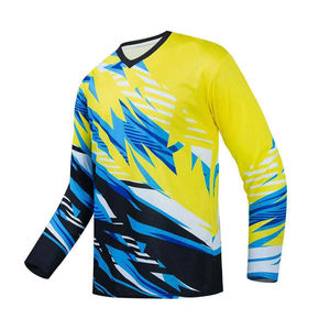 Maillot de BMX personnalisé sublimé avec un design attrayant, séchage rapide, manches longues, maillot imprimé, maillots de motocross sublimés - Product Image 3