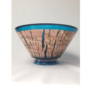 Elegante Tazón de Resina Epoxi y Madera de Acacia, Base de Madera Hecha a Mano, Acabado Brillante, Libre de BPA, Ecológico y de Lujo, Ideal para Regalos Premium - Product Image 3