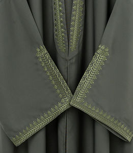 Abaya Musulmana para Mujer de Primera Calidad a Precios de Mayoreo, Hecha a Medida / Abaya de Manga Larga de Color Sólido, Nueva Llegada, Superventas - Product Image 4