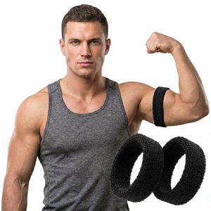 Banda Deportiva para Bíceps – Banda Ajustable para Brazo para Fútbol Americano, Baloncesto, Entrenamientos en el Gimnasio y Banda Absorbente de Sudor - Product Image 1