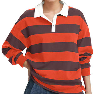 Camiseta de Rugby de Manga Larga para Hombre, Dos Tonos Negro y Gris, de la Mejor Calidad - Product Image 2