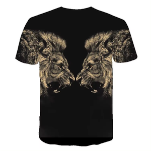 T-shirt personnalisé pour homme, motif astronaute galactique, impression 3D intégrale, manches courtes, style streetwear décontracté - Product Image 6