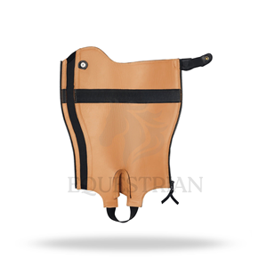 Horse Riding <b>Half</b> <b>Chaps</b> Customized Equestrian Leather <b>Chaps</b> for Training Riding and Competition Use - Product Image 3