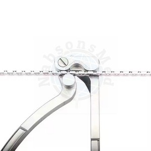 Cintreuse de plaques osseuses pour reconstruction 22 cm en acier inoxydable, instrument chirurgical orthopédique manuel multifonctionnel réutilisable - Product Image 4