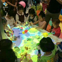 Ensemble de jouets éducatifs de réalité augmentée, dinosaures, projection immersive, projecteur interactif, bac à sable pour enfants, table à sable