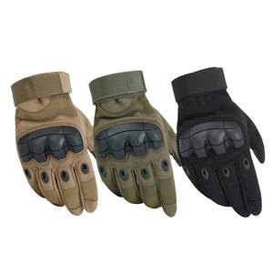 Nouveau doigt complet en caoutchouc dur Knuckle Sports de plein air Camping randonnée moto gants tactiques - Product Image 4