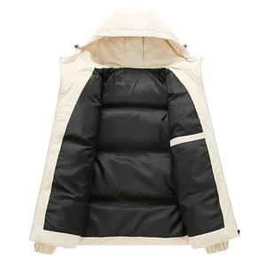 Veste Homme Tendance Rétro Simple Style Européen et Américain, Vêtement Décontracté Urbain Harajuku en Toile Colorée avec Fermeture Éclair - Product Image 5