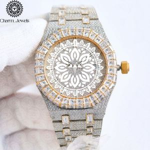 Charm_Jewels Luxury Women's Stainless Steel <b>Watch</b> 38mm Round Dial Analog Quartz Movement Sapphire Crystal Luminous Fashion Band - Product Image 3