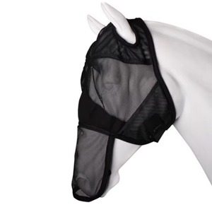 Labino Industries Customizable Breathable Mesh Full Face Horse Riding <b>Fly</b> Mask with Ears Nose Protection Polyester/Spandex - Product Image 6