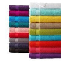 Handuk Katun Grosir GSM Tinggi Harga Terjangkau Lembut Halus Daya Serap Tinggi Cepat Kering Ramah Lingkungan Handuk Mandi Mewah untuk Penggunaan di Rumah