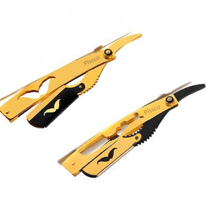 Rasoir pliant professionnel Pissco pour barbier, couteau de rasage, outil de rasage de précision, 1 pièce - Product Image 4