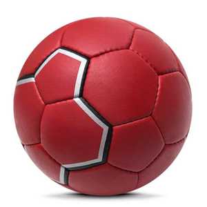 RUN APPAREL (PRIVATE) LIMITED HB-0001 Balón de Fútbol de Cuero PU Laminado Compuesto Rojo con Impresión Personalizada, Agarre Antideslizante y Duradero - Product Image 3