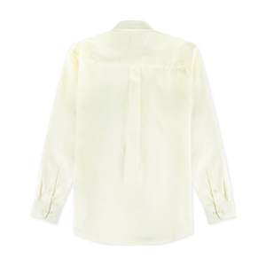 Chemise Oxford à manches longues pour homme adulte, 100% coton Oxford pur, boutonnée, col rabattu, logo brodé, décontractée - Product Image 5