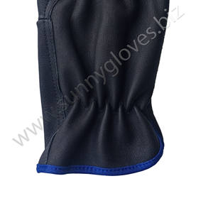 Gants de travail robustes en cuir de vachette – Gants de chauffeur pour la conduite de camions, le jardinage, avec fonctionnalité tactile disponible - Product Image 5