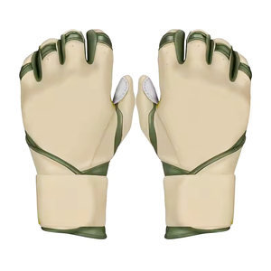 Gants de frappeur de baseball en gros avec fermeture, en cuir rembourré, personnalisables, meilleure qualité, prix raisonnables - Product Image 1