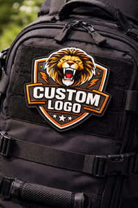 Custom Soft PVC Rubber <b>Sew</b>-<b>On</b> <b>Patch</b> | 2D/3D Embossed PVC Logo <b>Patch</b> | Waterproof PVC Badge for Clothing Hats Bags - Product Image 6