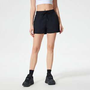 <b>Women</b> Quick Dry Yoga <b>Shorts</b> Sportswear Biker <b>Shorts</b> <b>Gym</b> Wear Leisure <b>Short</b> With Pockets - Product Image 4