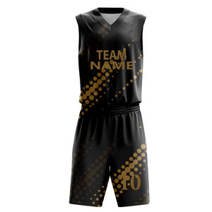 Conjunto de Uniforme Deportivo Personalizado para Adultos y Niños, Camiseta de Baloncesto Reversible, 100% Poliéster, Impresa, Transpirable, de Secado Rápido, Sin Mangas - Product Image 6