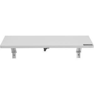 Wall Mounted 23.6 X 15.7 Inches Foldable Table Floating <b>Desk</b> with Iron Bracket <b>Small</b> Space Solution for Efficient Wall Storage - Product Image 5