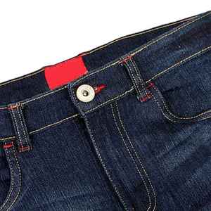 High Quality Eco-Friendly Casual Vintage Men's Denim Jorts Custom <b>Embroidered</b> Logo Solid <b>Jean</b> - Product Image 5