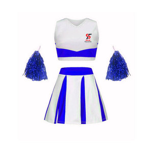 ชุดกีฬาเชียร์ลีดเดอร์ Solid Trader Professional Match Wear สีสันสดใส ตัดกันอย่างลงตัว น้ำหนักเบา กระชับรูปร่าง - Product Image 1