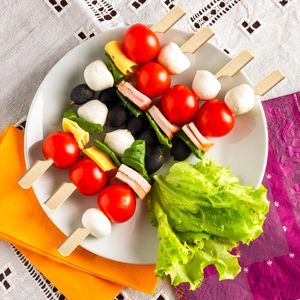 Spiedini piatti in bambù da 3,5 pollici, 2000 pezzi, stuzzicadenti naturali, spiedini in legno per antipasti, cocktail e grigliate, per frutta e carne - Product Image 2