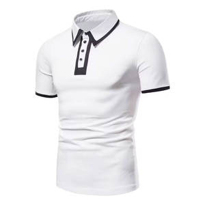 Polo Personalizado de Marca Superior, Tela Ligera de Mezcla de Poliéster y Spandex, Elástica y Transpirable, Polo de Golf Estampado para Hombre - Product Image 3