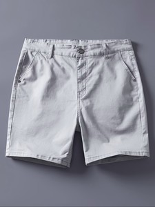 Shorts en jean pour homme, extensibles, tendance, couleur unie, polyvalents, à la mode, shorts en jean de petite taille pour l'été - Product Image 6