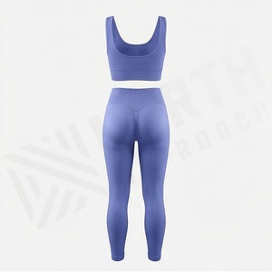 Conjunto Deportivo de Yoga y Fitness para Mujer, Diseño Original, Top con Efecto Push-Up, Ropa Deportiva de Alta Calidad para Gimnasio - Product Image 2