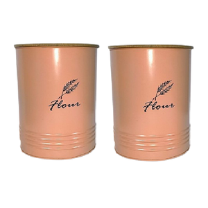 Dernière Tendance : Contenant et Pot de Cuisine en Métal avec Finition Cuivre Vieilli pour Stocker les Snacks et Biscuits Faits Maison avec Couvercle Hermétique - Product Image 2