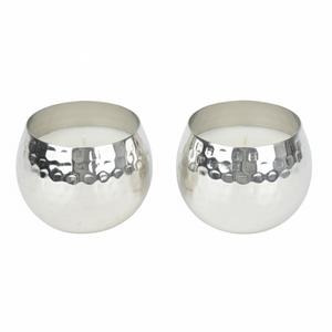 Portavelas moderno hecho a mano de metal dorado martillado, lujoso contenedor decorativo de latón para velas de té, para decoración del hogar y hoteles. - Product Image 5