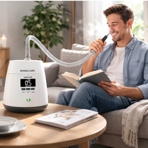 [RhinoCare] Dispositivo Nasal de Vapor Cálido Premium para Comodidad en las Vías Respiratorias, Relajación y Mejora del Sueño - Product Image 1