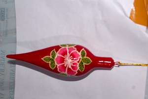 Hot Sale High Quality Environment-Friendly Gift <b>Box</b> Package Shape Blank Glass <b>Christmas</b> Tree Hanging Ornament Decorations Silk - Product Image 2