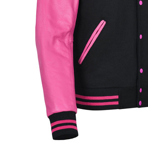 Custom Patch Varsity <b>Jacket</b> With Woven Labels Wholesale Private Label Letterman <b>Jacket</b> Factory Direct - Product Image 4