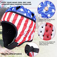 Nouveau design Casque de football américain pour enfants et jeunes Casques souples de football Casques 7v7 Casques 7on7 Protection de la tête Rugby Personnalisé