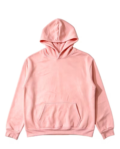 Women's Pink Hoodie Jogger Set Full Sleeve Regular Fit Casual Two Piece Tracksuit Solid Color Breathable Eco-Friendly Winter - Product Image 4
