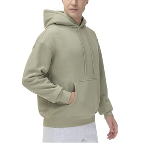 Sweat à capuche oversize coloré pour homme, logo personnalisé, 400 GSM, coton biologique, confort, hiver, usine du Bangladesh - Product Image 1