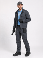 Uniforme d'hôtesse de l'air à manches longues en viscose personnalisé pour hommes |   Fabricant OEM |   Uniforme de technicien d'entretien aéronautique