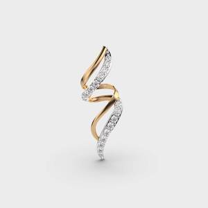 Colgante de Plata 925 con Diamante Moissanite VVS, Estilo Hip Hop, Corte Brillante Redondo, Disponible al Mejor Precio - Product Image 2