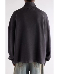 <b>Men's</b> Knitted <b>Turtleneck</b> <b>Sweater</b> Solid Color Full Sleeve Pullover Autumn Wear 100% Cotton Regular Fit - Product Image 2