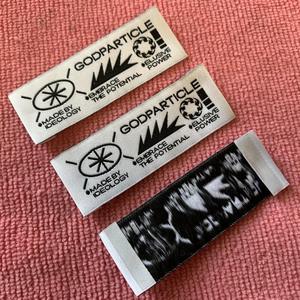 ป้ายปักติดเสื้อผ้าและกระเป๋า แบรนด์หรู แฟชั่นทันสมัย แบบทอ ซักได้ ตัดขอบด้วยเลเซอร์ สำหรับการสร้างแบรนด์  ขั้นต่ำในการสั่งซื้อน้อย - Product Image 3