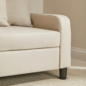 Muebles de sofá para sala de estar producidos en Indonesia. Sofá de interior hecho de madera de teca blanda con 3 asientos - Product Image 5