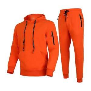 Survêtement unisexe avec cordon de serrage, sportif d'hiver, uni, 100% coton, doublure polaire respirante, boucle pour serviette, léger et confortable - Product Image 5