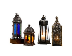 โคมไฟทองเหลืองทำมือพร้อมลวดลายฉลุประณีตสำหรับตกแต่งบ้าน - Product Image 5