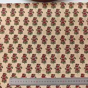 Tissu Popeline 100% Coton à Motif Floral Respirant Léger Tissé pour Confection de Robes - Product Image 5