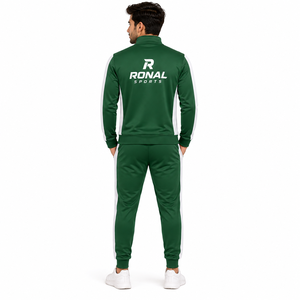 Venta al por Mayor de Conjuntos Deportivos Sublimados para Hombre, Talla Grande, Invierno, Corte Regular, Impresión de Color Personalizada, Traje Deportivo de Felpa - Product Image 4