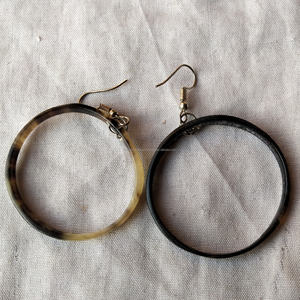 Pendientes de Cuerno Natural Hechos a Mano, Joyería de Cuerno Real para Mujer al Mejor Precio - Product Image 5