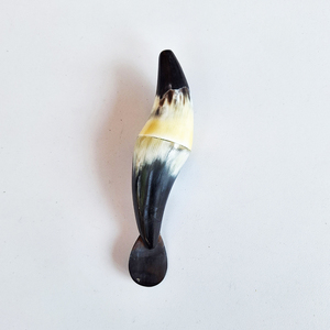 Handcrafted Natural Buffalo Horn <b>Massage</b> Tool Traditional Acupoint Scraping Stick Ergonomic Body Muscle Reflexology Gua Sha <b>Wand</b> - Product Image 4