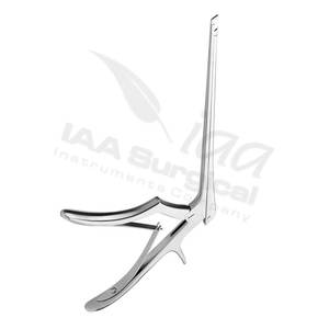 Juego de Instrumentos Quirúrgicos Ortopédicos Manuales de Acero: Pinza Kerrison de 45 Grados para Perforación Ósea - Product Image 1