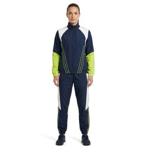 Pure Matte Nylon Charcoal Black <b>Windbreaker</b> Suits High Collar Long Sleeve Heavy Duty Breathable Flexible <b>Women</b> Sets - Product Image 4